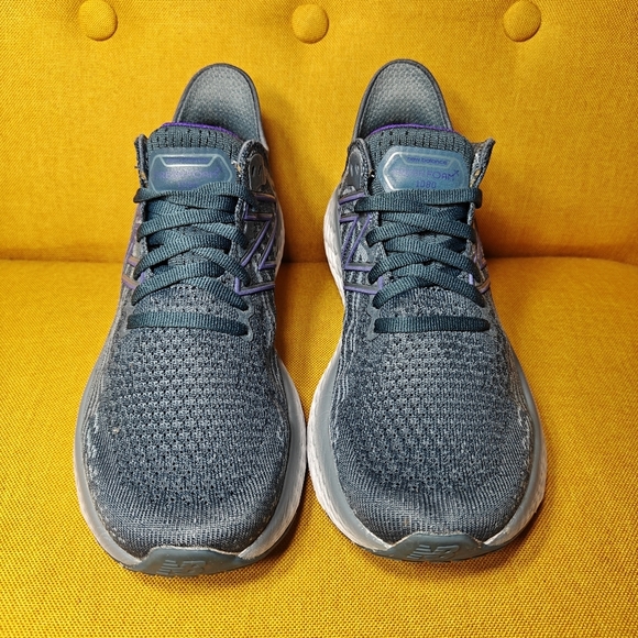 New Balance Women's Fresh Foam 1080v11 Ocean Grey Sneakers Running Shoes Size 7B - Picture 2 of 9